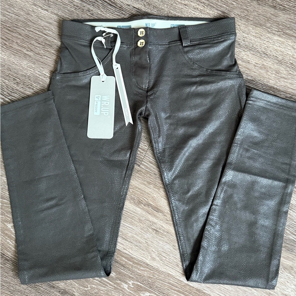 Freddy WR.UP Textured Brown Pants